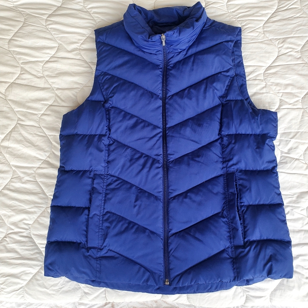 Lands' End Feather Down Vest